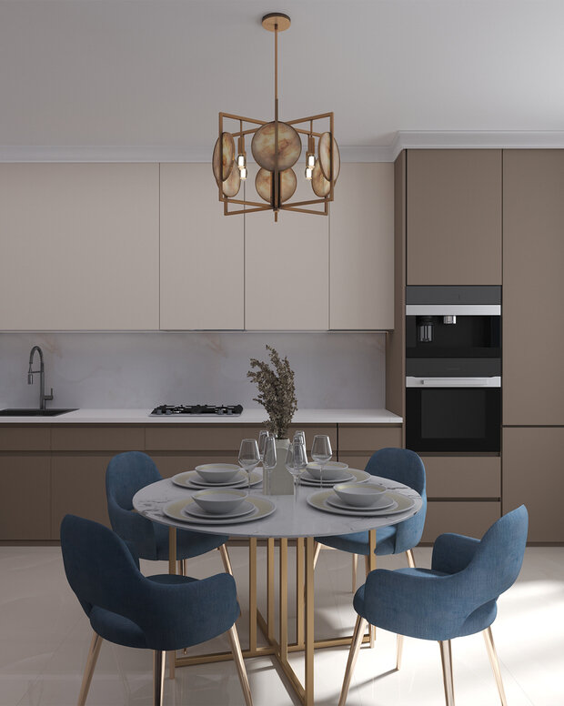 Фото из портфолио Интерьер двухкомнатной квартиры в ЖК "Премьера" – фотографии дизайна интерьеров на INMYROOM