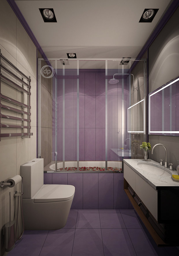 Фото из портфолио Семейный минимализм. Игра цвета. – фотографии дизайна интерьеров на INMYROOM