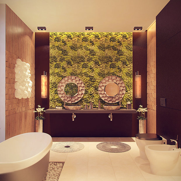 Фото из портфолио Дом с панорманым остеклением в г.Краснодар – фотографии дизайна интерьеров на INMYROOM