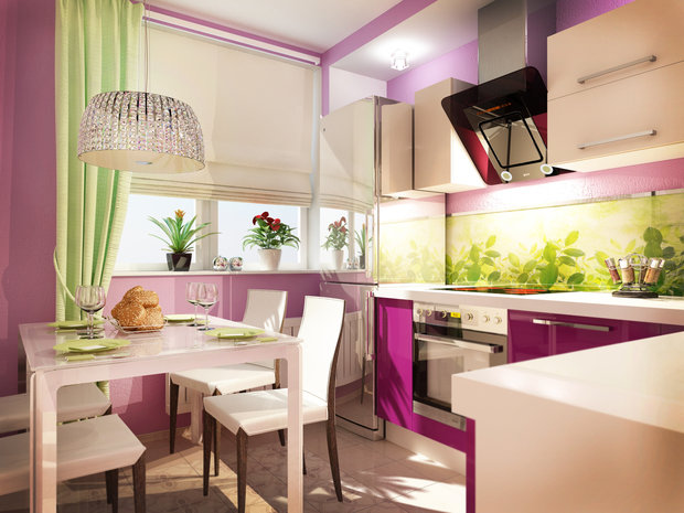 Фото из портфолио Сочное настроение – фотографии дизайна интерьеров на INMYROOM