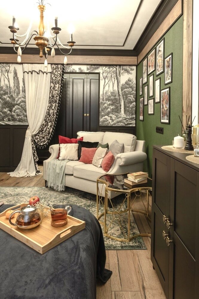 Фотография: в стиле , Квартира, Москва, Ремонт на практике, Хрущевка, Кирпичный дом, 1 комната, до 40 метров – фото на INMYROOM