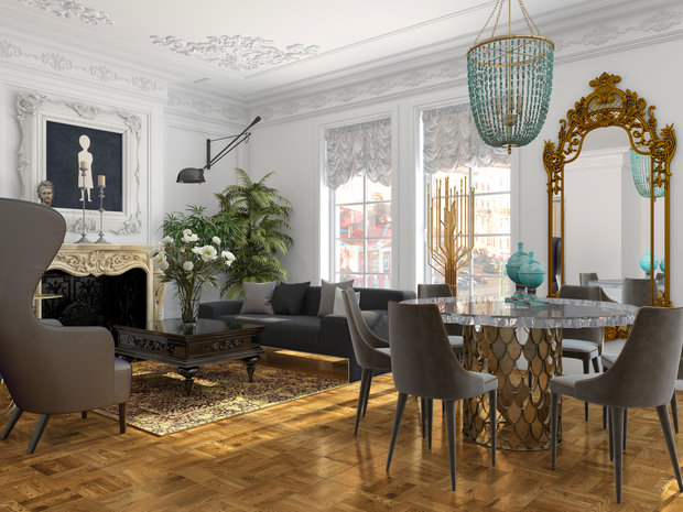 Фото из портфолио Дизайн квартиры в комплексе "Царская столица" 2 – фотографии дизайна интерьеров на INMYROOM