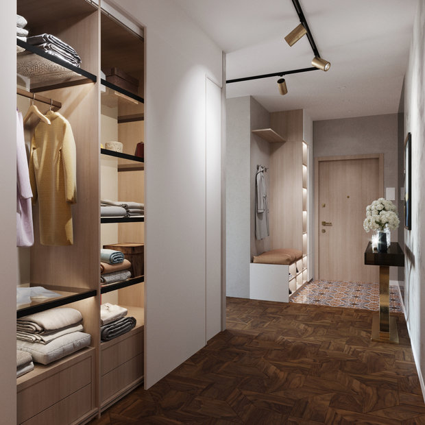 Фото из портфолио ЖК Vavilove – фотографии дизайна интерьеров на INMYROOM