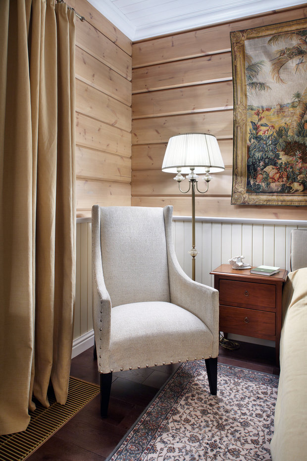 Фотография: Мебель и свет в стиле Прованс и Кантри, Дом, Дома и квартиры, Проект недели, Дача, dom-iz-brusa – фото на INMYROOM