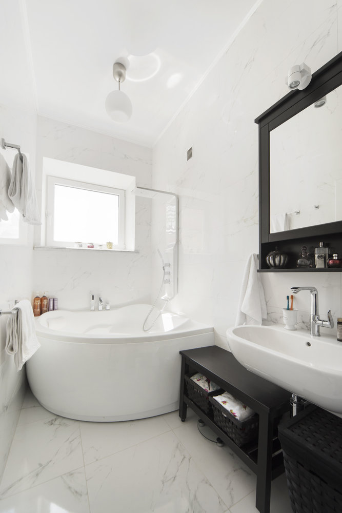 Фотография: Ванная в стиле Современный, Квартира, Дома и квартиры – фото на INMYROOM