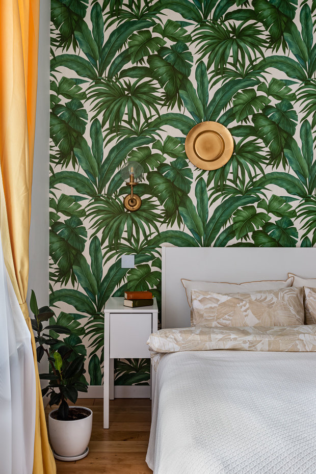 Фотография: Спальня в стиле Скандинавский, Современный, Квартира, Проект недели, Санкт-Петербург, 1 комната, 40-60 метров, Антон Бипиташ – фото на INMYROOM