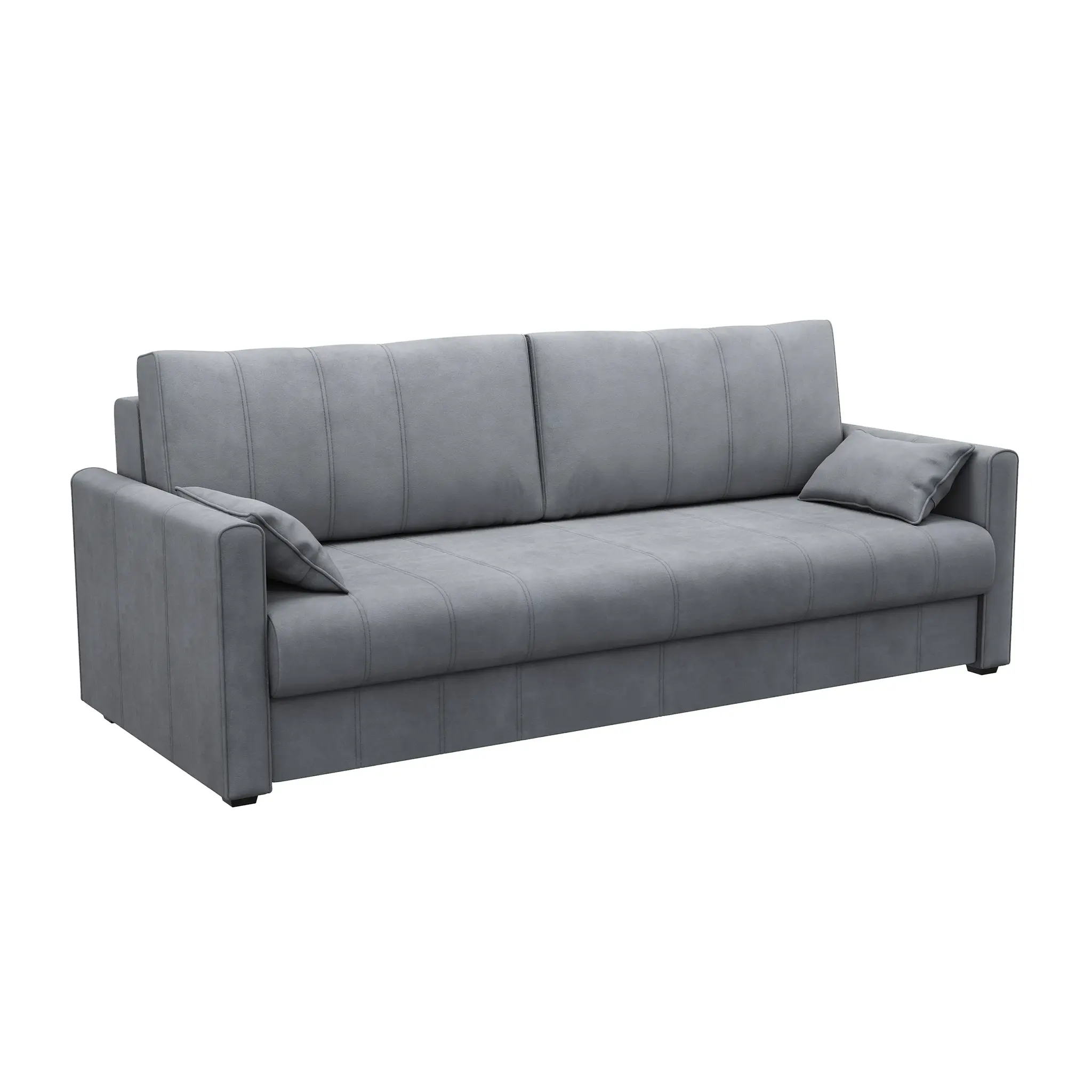 Диван-кровать Римини серого цвета