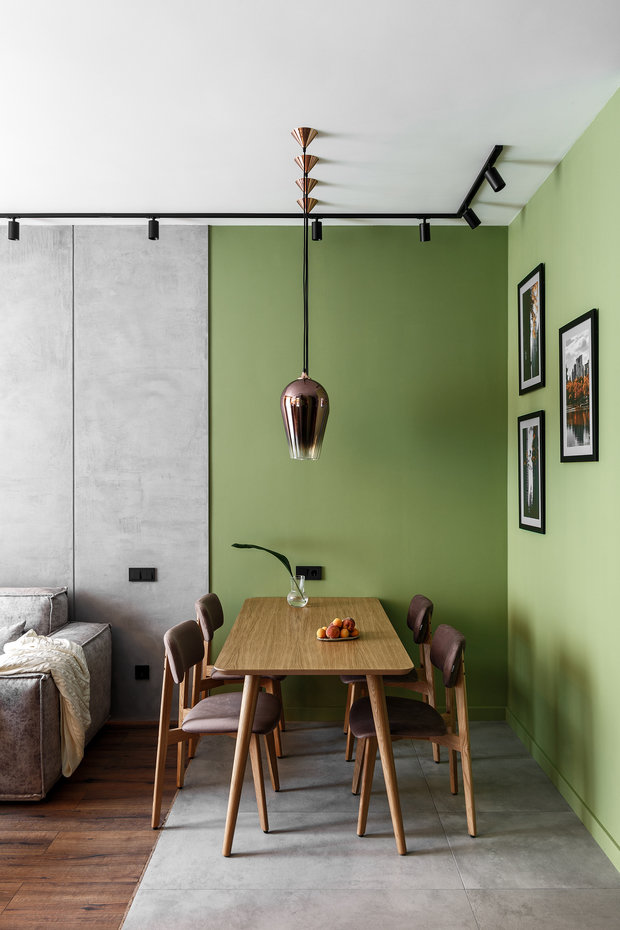 Фотография: Кухня и столовая в стиле Современный, Квартира, Проект недели, Санкт-Петербург, 2 комнаты, 40-60 метров, Istok Bureau – фото на INMYROOM