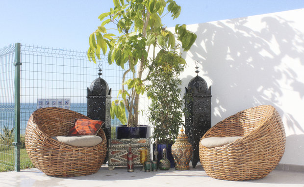 Фото из портфолио Декорирование пляжного дома в Марбелье – фотографии дизайна интерьеров на INMYROOM