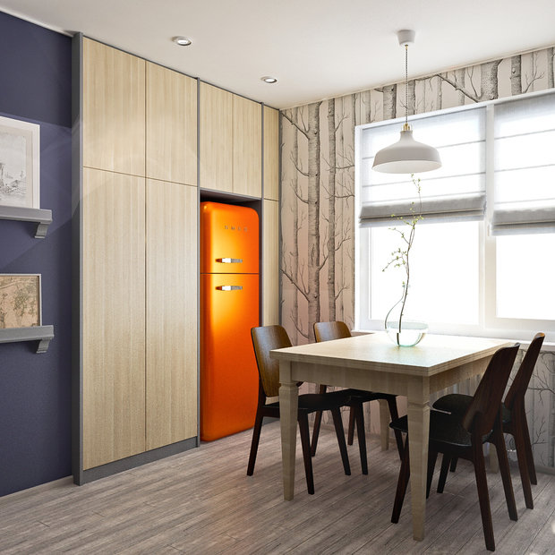 Фото из портфолио LOFT в однокомнатной хрущевке – фотографии дизайна интерьеров на INMYROOM