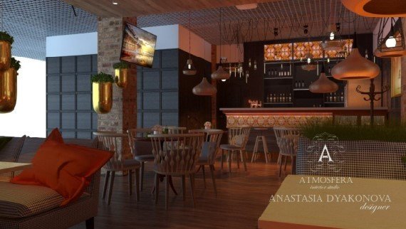 Фото из портфолио Karaoke & clubs & cafe – фотографии дизайна интерьеров на INMYROOM