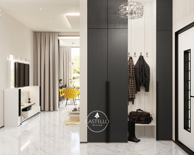 Фото из портфолио Частный дом в Сочи (185 м2) – фотографии дизайна интерьеров на INMYROOM