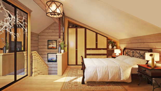 Фото из портфолио Гостевой дом-баня, г.Москва – фотографии дизайна интерьеров на INMYROOM