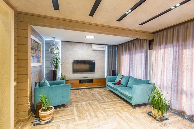 Фото из портфолио Загородный 5-ти уровневый дом из клееного бруса – фотографии дизайна интерьеров на INMYROOM