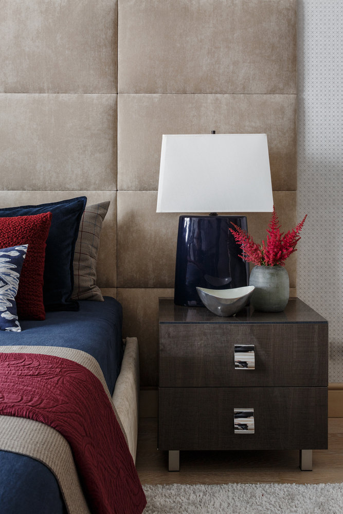 Фотография: Спальня в стиле Современный, Эклектика, Квартира, Проект недели, Москва, 3 комнаты, Более 90 метров, Наталья Наумова – фото на INMYROOM Фотография: Спальня в стиле Современный, Эклектика, Квартира, Проект недели, Москва, 3 комнаты, Более 90 метров, Наталья Наумова – фото на INMYROOM