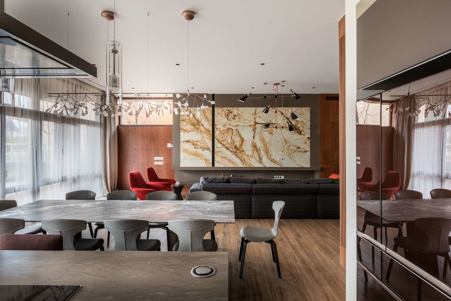 Фотография: Кухня и столовая в стиле Современный, Дом, Проект недели, Дом и дача, Московская область, Ольга Черненко, Кирпичный дом, 4 и больше, Более 90 метров, #эксклюзивныепроекты – фото на INMYROOM Фотография: Кухня и столовая в стиле Современный, Дом, Проект недели, Дом и дача, Московская область, Ольга Черненко, Кирпичный дом, 4 и больше, Более 90 метров, #эксклюзивныепроекты – фото на INMYROOM