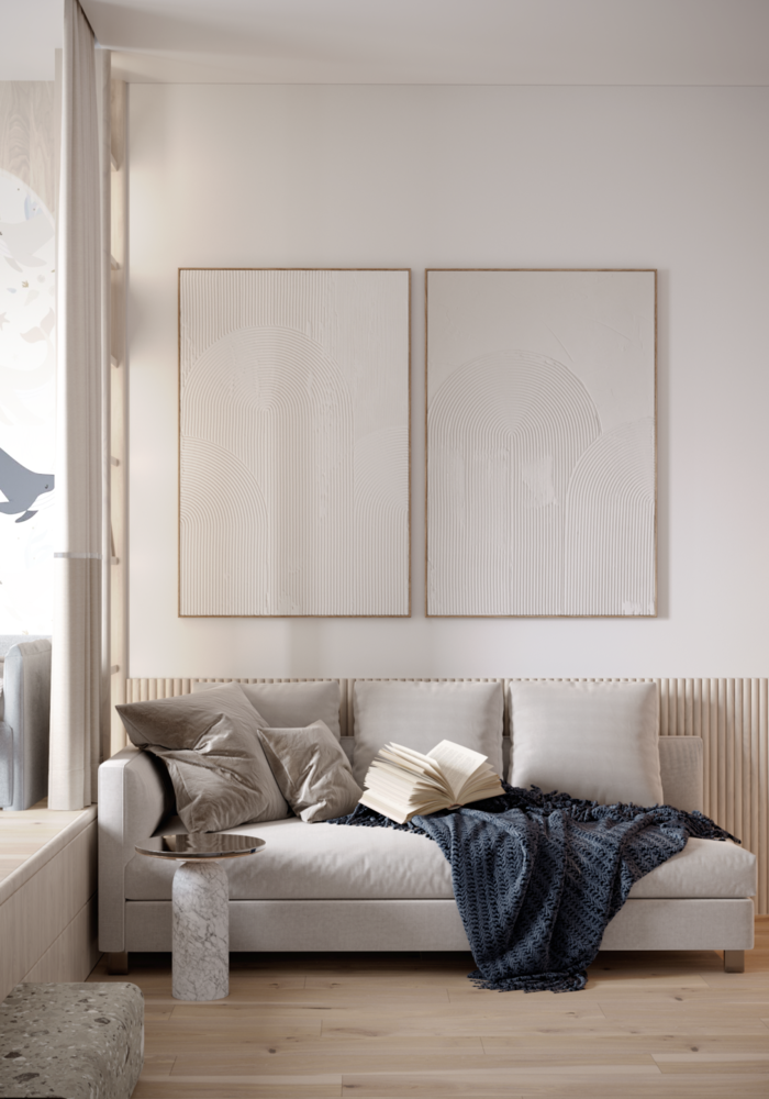 Фотография: Гостиная в стиле Современный, Малогабаритная квартира, Квартира, Студия, Проект недели, Москва, до 40 метров, DESIGN BŪRO MIRONOVA – фото на INMYROOM