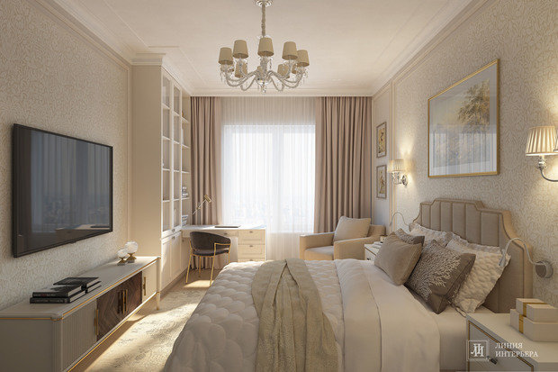 Фото из портфолио Квартира современная классика – фотографии дизайна интерьеров на INMYROOM