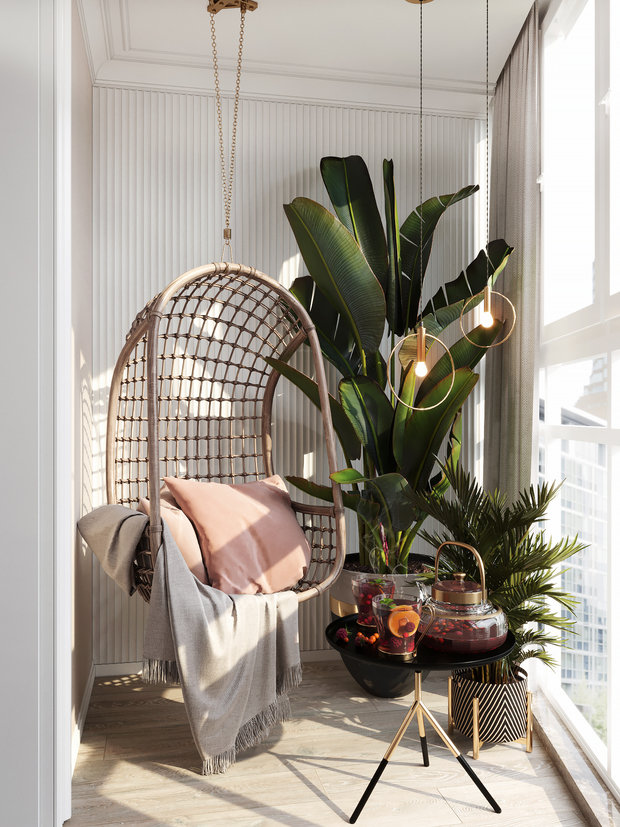 Фото из портфолио ЧЕТЫРЕХКОМНАТНАЯ КВАРТИРА В САНКТ-ПЕТЕРБУРГЕ – фотографии дизайна интерьеров на INMYROOM