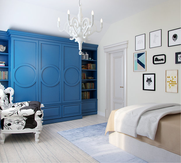 Фото из портфолио Гатчинское настроение – фотографии дизайна интерьеров на INMYROOM