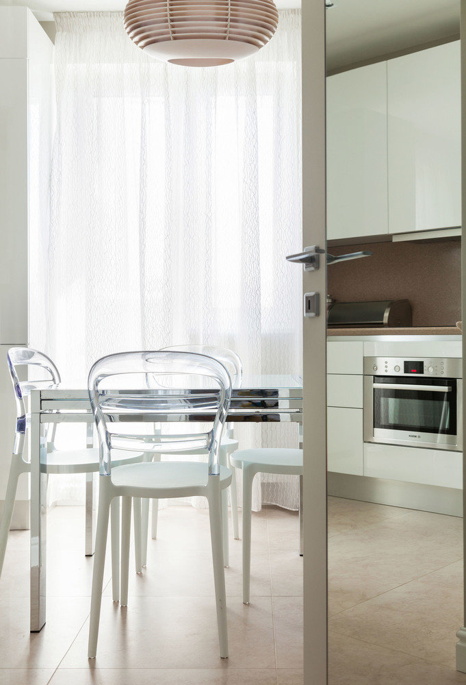 Фотография: Кухня и столовая в стиле Современный, Квартира, Проект недели, Москва, КОПЭ, Ирина Кривцова, Панельный дом, 3 комнаты, 40-60 метров – фото на INMYROOM Фотография: Кухня и столовая в стиле Современный, Квартира, Проект недели, Москва, КОПЭ, Ирина Кривцова, Панельный дом, 3 комнаты, 40-60 метров – фото на INMYROOM