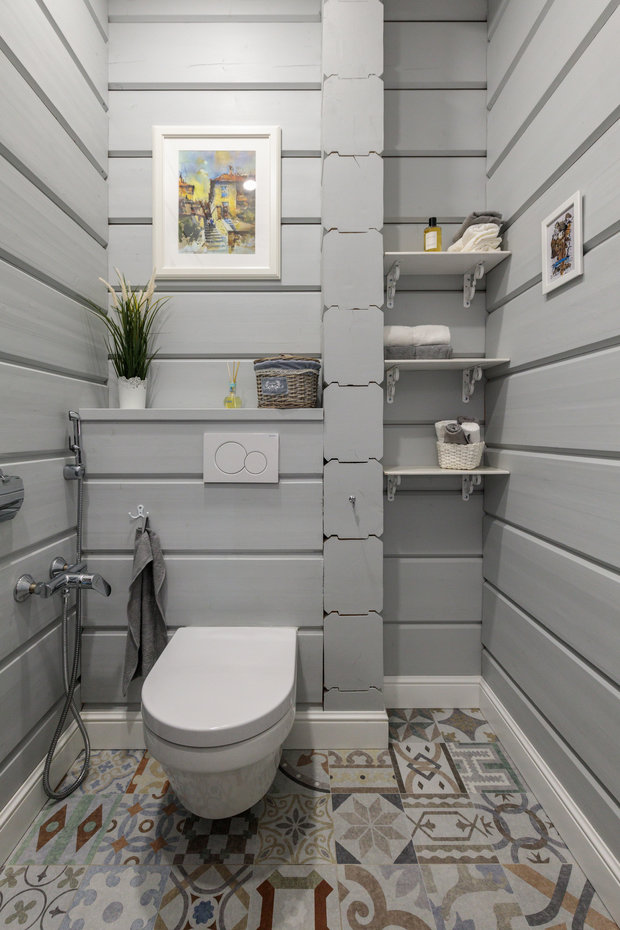 Фотография: Ванная в стиле Скандинавский, Эко, Современный, Дом, Проект недели, Санкт-Петербург, Дом и дача, 4 и больше, Более 90 метров, Евгения Попова – фото на INMYROOM