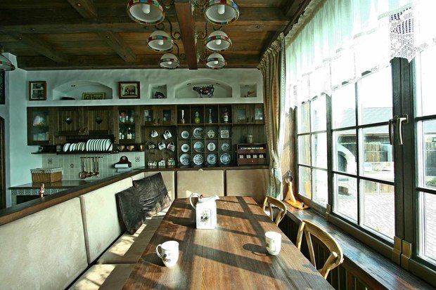 Фотография: Кухня и столовая в стиле Прованс и Кантри, Классический, Современный, Декор интерьера, Дом, Дома и квартиры, Шале, МАРХИ – фото на INMYROOM