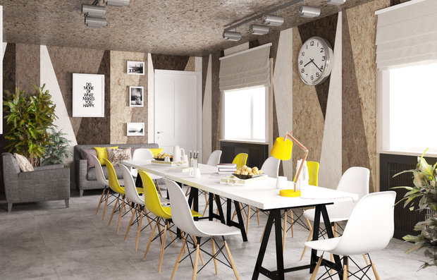 Фото из портфолио Интерьер из плит OSB – фотографии дизайна интерьеров на INMYROOM