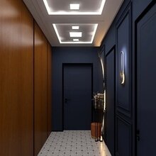 Визуализация интерьера прихожей в современном стиле