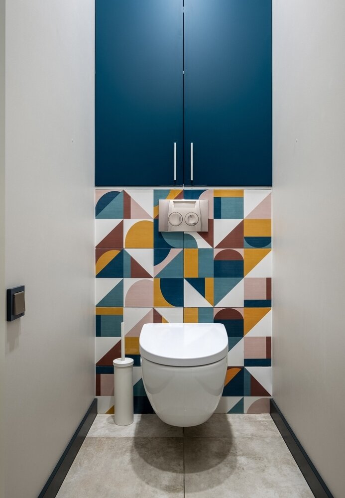 Фотография: Ванная в стиле Скандинавский, Современный, Квартира, Проект недели, Москва, Хрущевка, 3 комнаты, 40-60 метров, II-14, Лидия Напреенко – фото на INMYROOM Фотография: Ванная в стиле Скандинавский, Современный, Квартира, Проект недели, Москва, Хрущевка, 3 комнаты, 40-60 метров, II-14, Лидия Напреенко – фото на INMYROOM