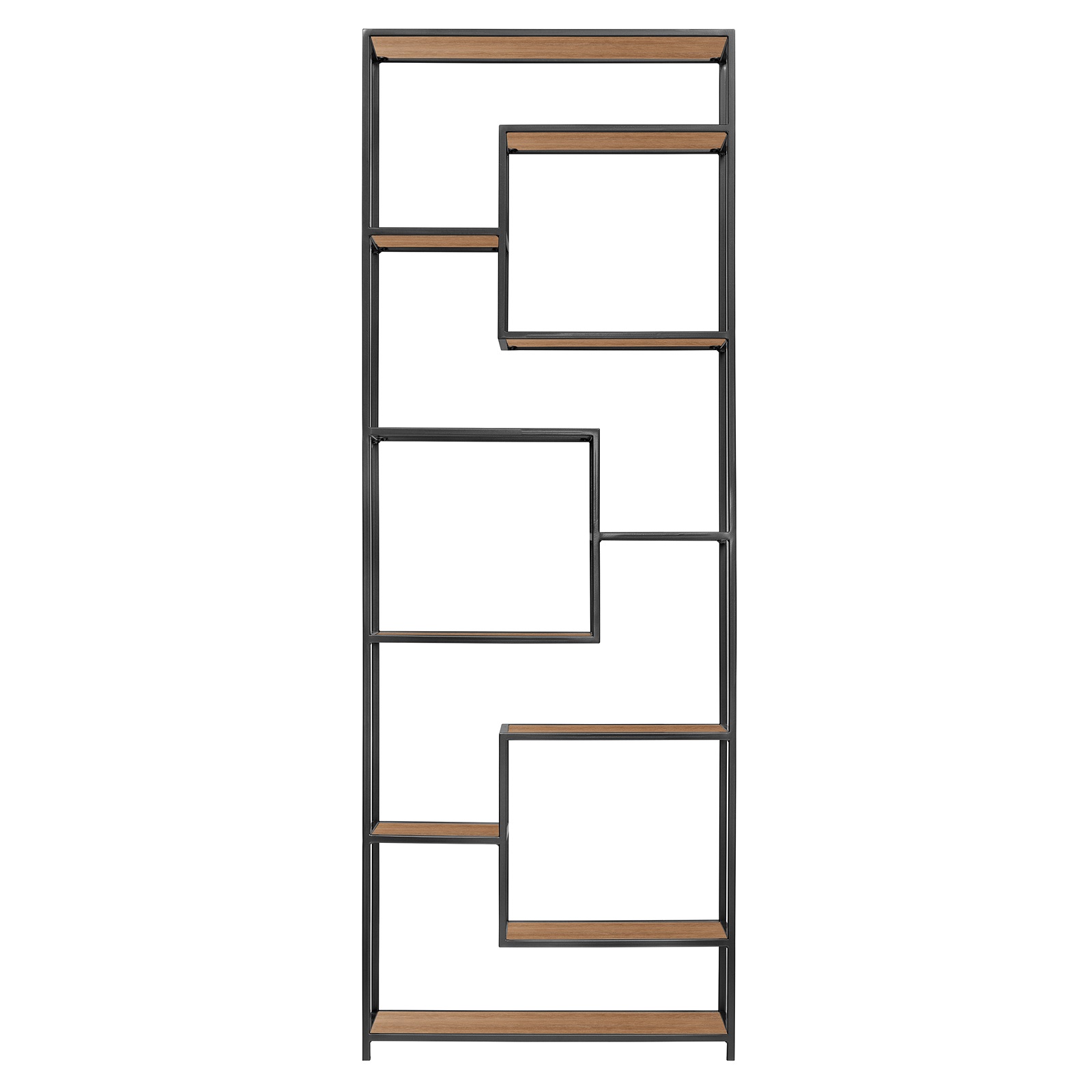 Стеллаж Olivia бежево-черного цвета