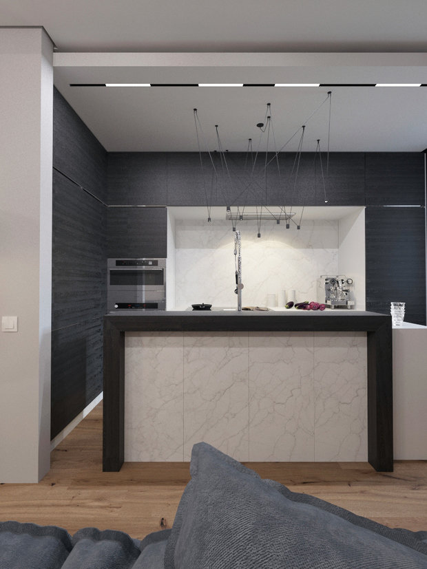 Фото из портфолио Квартира в стиле минимализм.  – фотографии дизайна интерьеров на INMYROOM