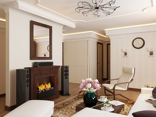 Фото из портфолио "Английская классика" – фотографии дизайна интерьеров на INMYROOM