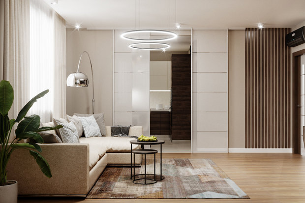 Фото из портфолио Квартира в Москве – фотографии дизайна интерьеров на INMYROOM