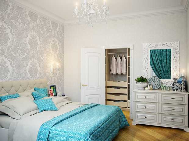 Фото из портфолио Квартира на пр. Маршала Жукова – фотографии дизайна интерьеров на INMYROOM