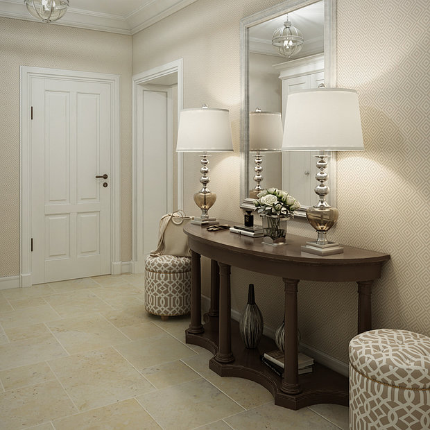 Фото из портфолио Американская классика в Ленинградской области. – фотографии дизайна интерьеров на INMYROOM