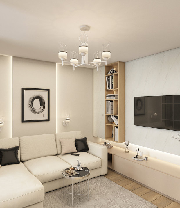 Фото из портфолио Квартира 38,9 м2 (2020) – фотографии дизайна интерьеров на INMYROOM