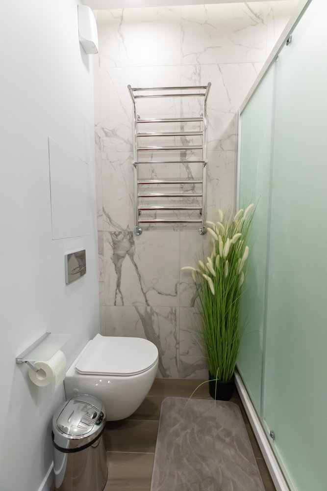 Фотография: Ванная в стиле Современный, Квартира, Проект недели, Москва, 2 комнаты, 40-60 метров, Deus of House – фото на INMYROOM Фотография: Ванная в стиле Современный, Квартира, Проект недели, Москва, 2 комнаты, 40-60 метров, Deus of House – фото на INMYROOM