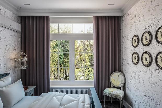 Фотография: Спальня в стиле Прованс и Кантри, Классический, Проект недели, Дом и дача, Московская область, Таунхаус, Дмитрий Коротецкий, Виктория Коротецкая, Lab21Studio, дуплекс – фото на INMYROOM