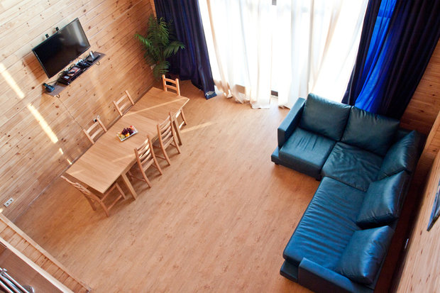 Фото из портфолио Реализованный проект: Гостиничный комплекс HorisonPatioHotel, Новосибирск, Академгородок. – фотографии дизайна интерьеров на INMYROOM