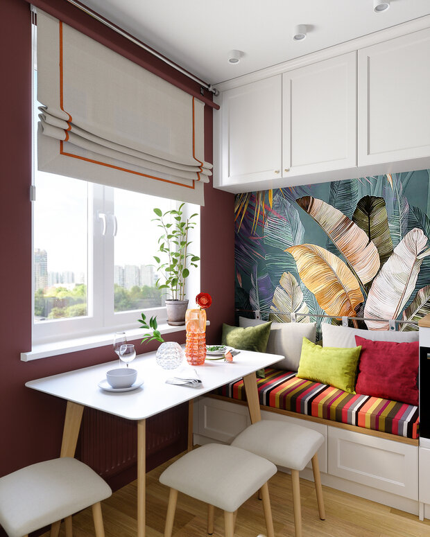 Фотография: Кухня и столовая в стиле Современный, Квартира, Проект недели, Москва, 3 комнаты, 60-90 метров, Inside, Ольга Усачева – фото на INMYROOM