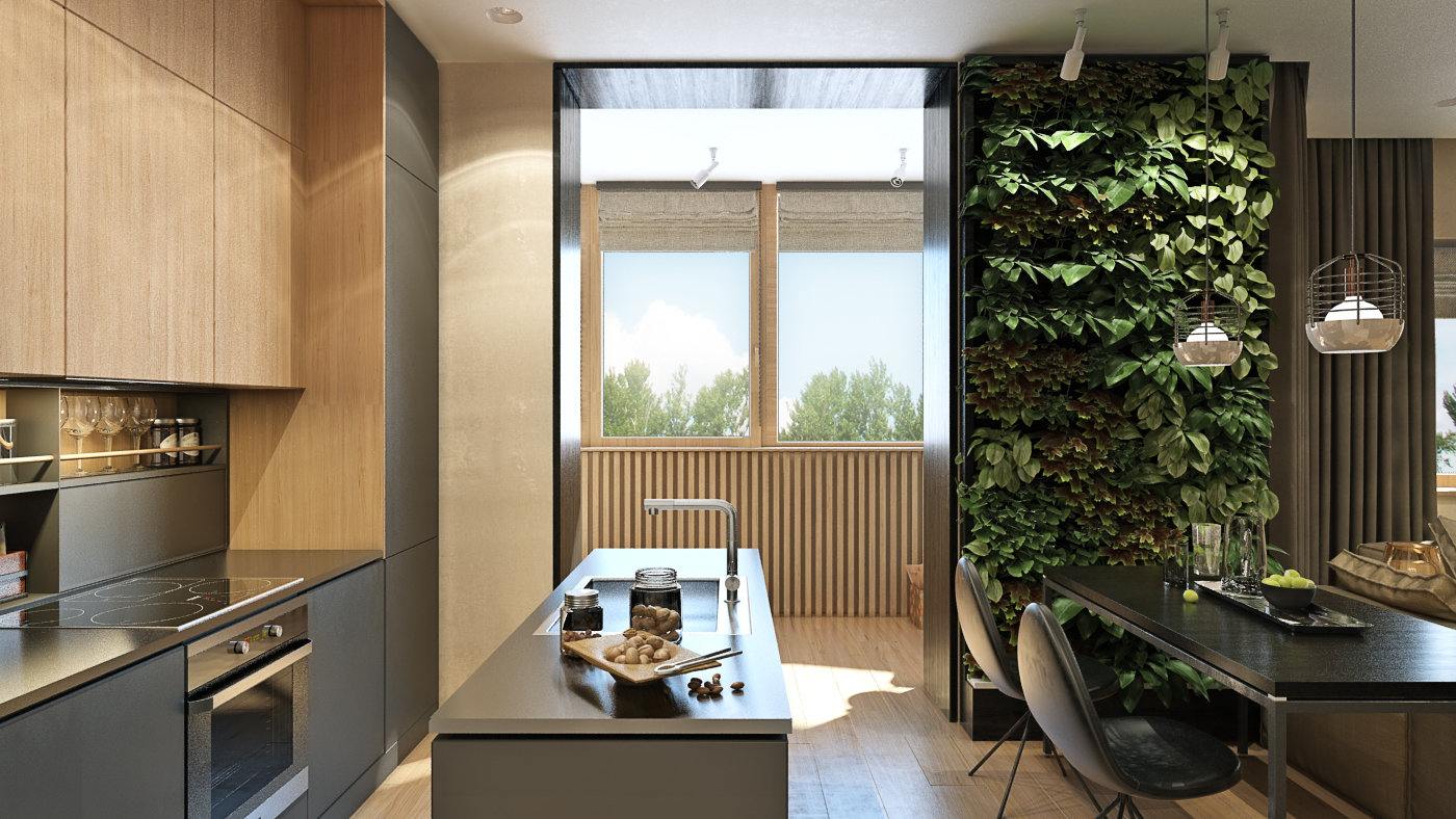 Фото из портфолио Квартира "Среда обитания" – фотографии дизайна интерьеров на INMYROOM Фото из портфолио Квартира "Среда обитания" – фотографии дизайна интерьеров на INMYROOM