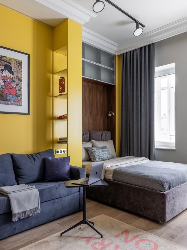 Фотография: Детская в стиле Современный, Квартира, Проект недели, 4 и больше, Более 90 метров, Уфа, АстаховаDesign, Евгения Астахова – фото на INMYROOM