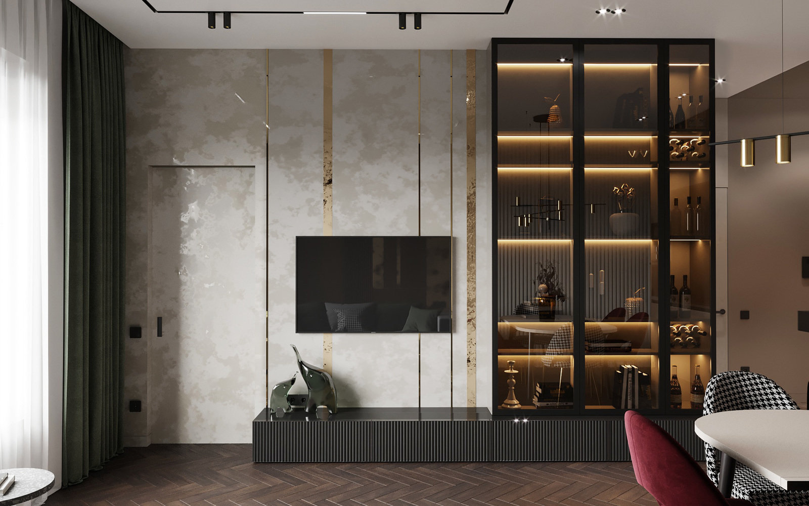 Фотография: Гостиная в стиле Современный, Квартира, Проект дня, Москва, Монолитный дом, 2 комнаты, 40-60 метров, Руслан Просвирин – фото на INMYROOM Фотография: Гостиная в стиле Современный, Квартира, Проект дня, Москва, Монолитный дом, 2 комнаты, 40-60 метров, Руслан Просвирин – фото на INMYROOM