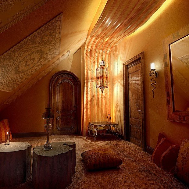 Фото из портфолио Дом на Каширском шоссе. – фотографии дизайна интерьеров на INMYROOM