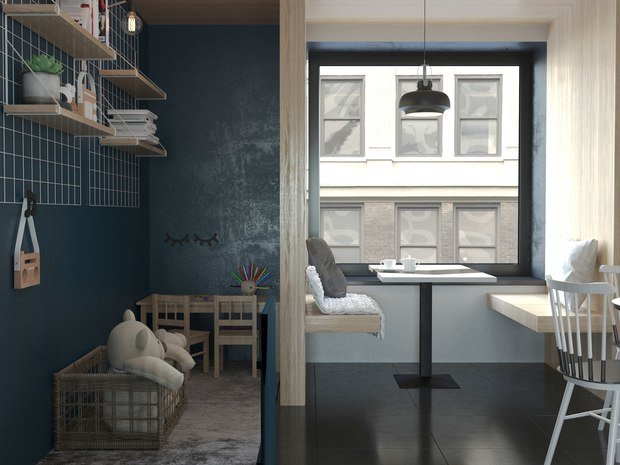 Фото из портфолио МУКА CAFE – фотографии дизайна интерьеров на INMYROOM