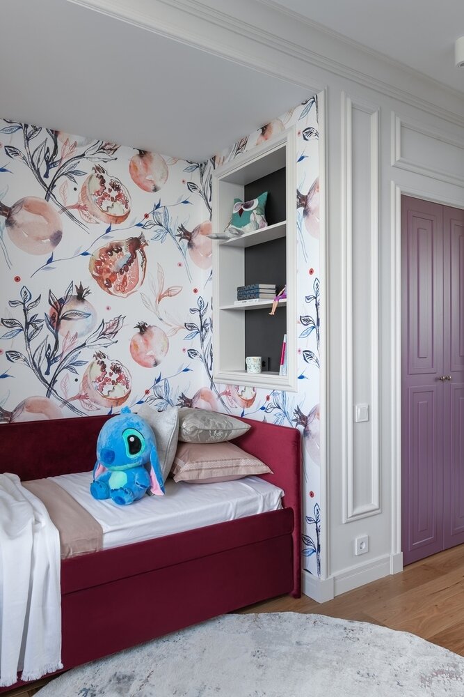 Фотография: Детская в стиле Современный, Квартира, Проект недели, Коммунарка, 3 комнаты, 60-90 метров, Лина Савина – фото на INMYROOM