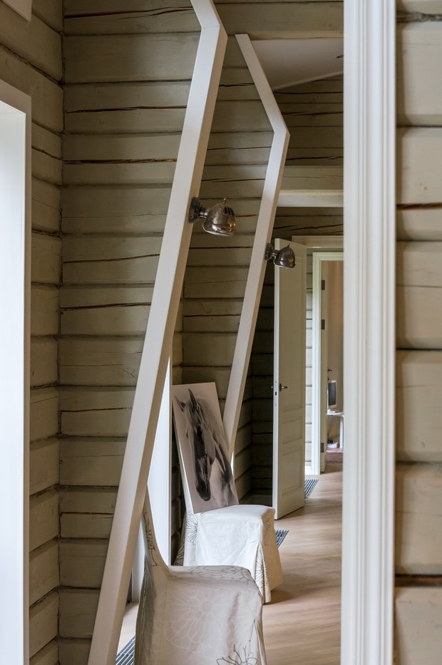 Фотография: Прихожая в стиле Прованс и Кантри, Дом, Дома и квартиры, Проект недели, Дача, dom-iz-brusa – фото на INMYROOM