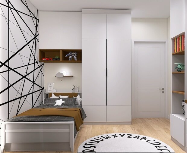 Фото из портфолио  г. Санкт-Петербург. Частичный проект двух детских и спальни – фотографии дизайна интерьеров на INMYROOM