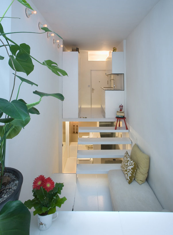 Фотография: Кухня и столовая в стиле Современный, Малогабаритная квартира, Квартира, Дома и квартиры – фото на INMYROOM